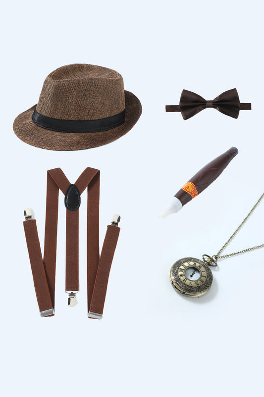 Men's 1920s Coffee Accessories Set