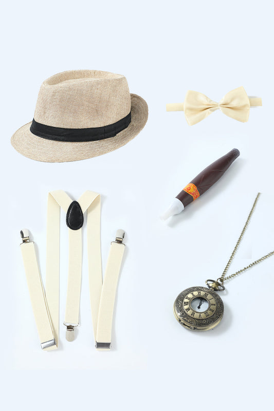 Ivory 1920s Men's Accessories Set