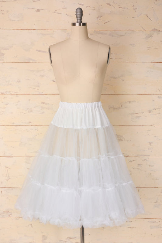 Jupon en Tulle Blanc
