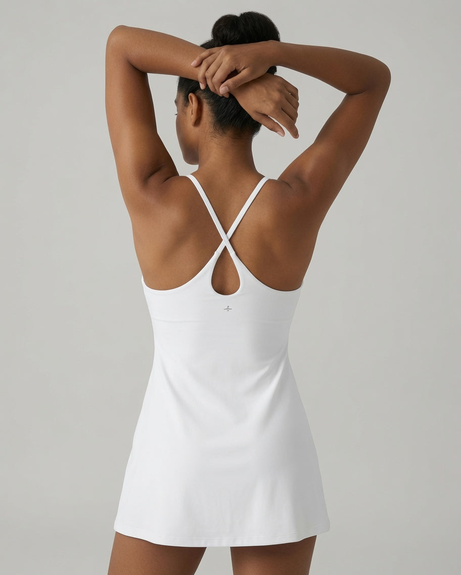 Vestido Verano Muse™Active con Sujetador y Bolsillos en el Short Incorporados con Tirantes Ajustables