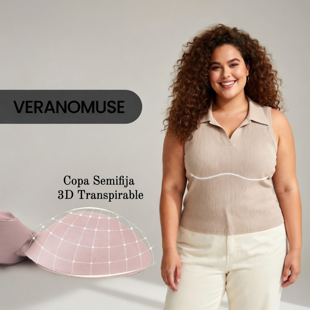 Sujetador estilo soporte suave Verano Muse™ Jelly con lencería con estampado de leopardo