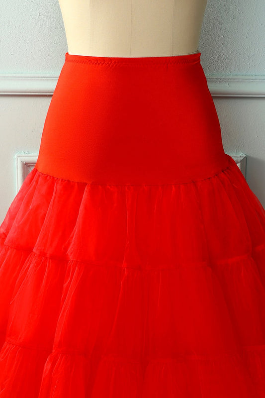 Jupon tutu rouge