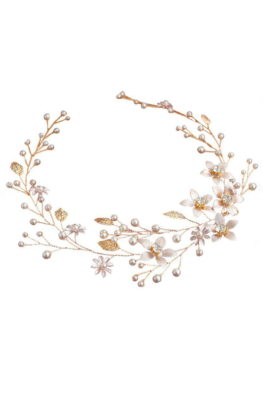 Accesorios de Novia para el Cabello con Flores y Cristales