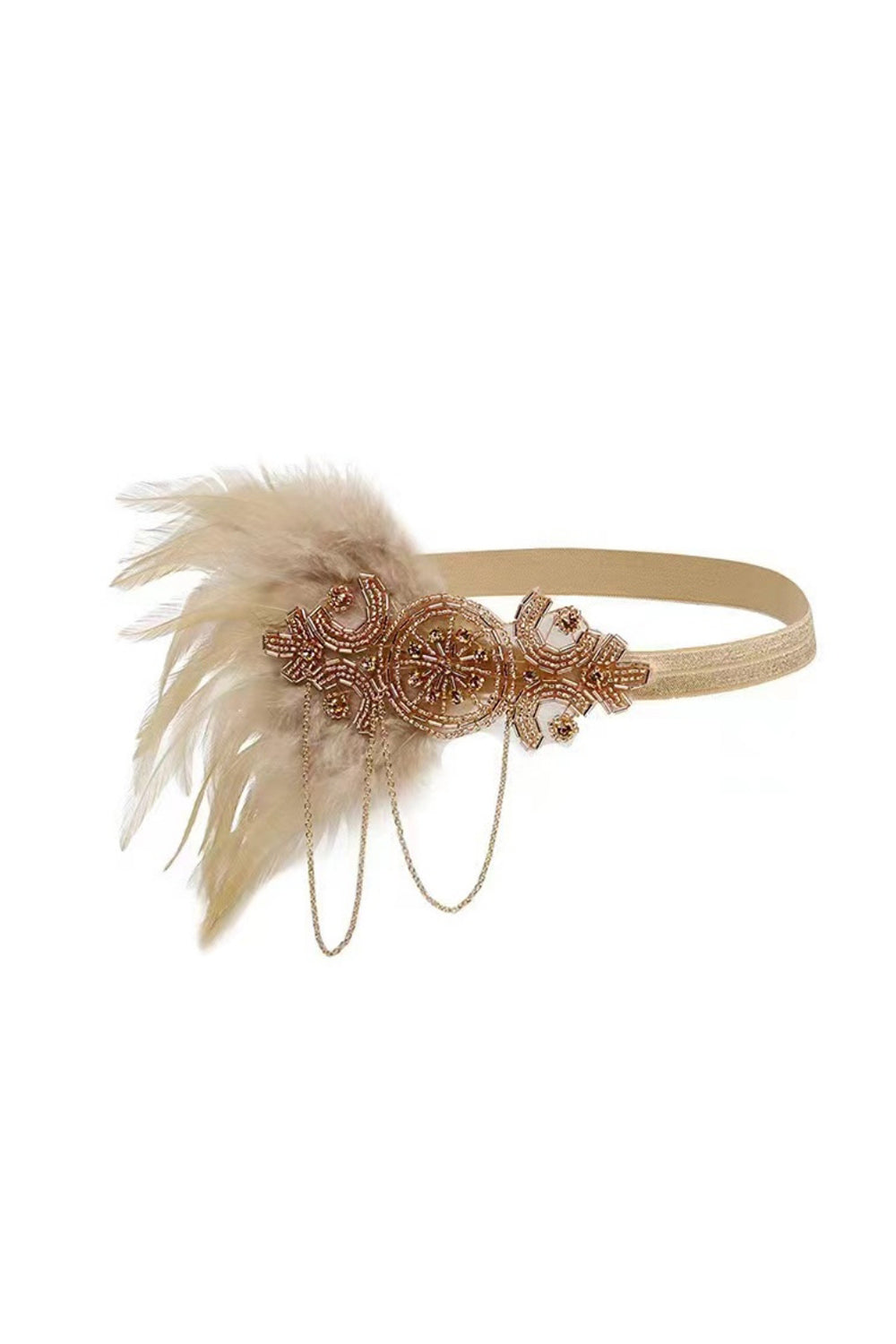 Apricot 1920s Party Accessories Five-Piece Sets