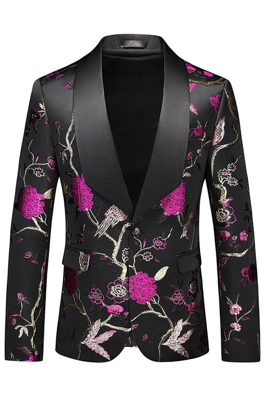 Manteau d'hiver noir en fausse fourrure pelucheuse pour homme