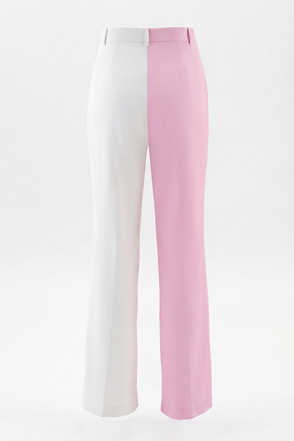 2 Piece White Pink Peak Lapel One Button Women's Suits