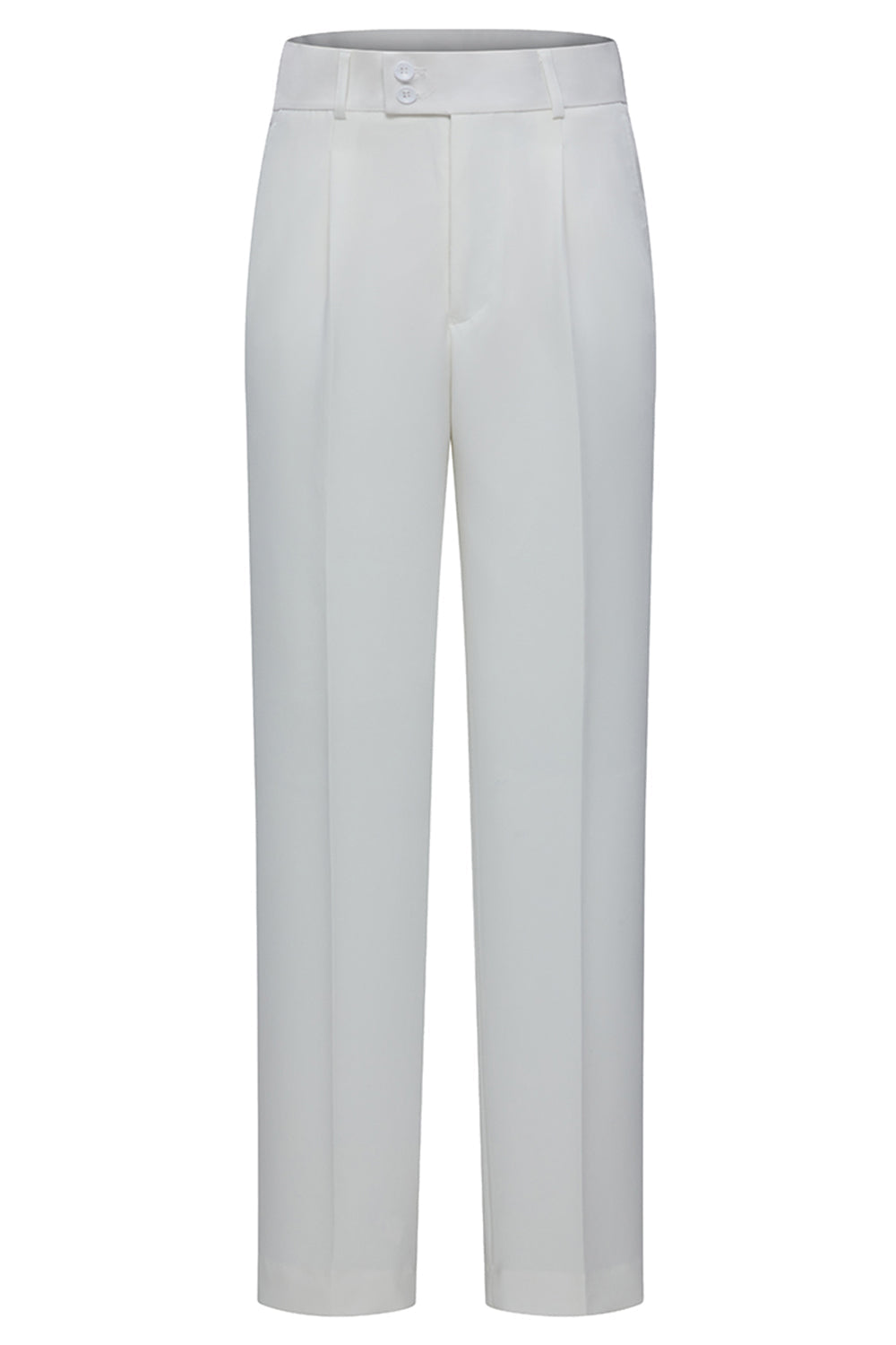White Shawl Lapel One Button 2 Piece Men's Suits