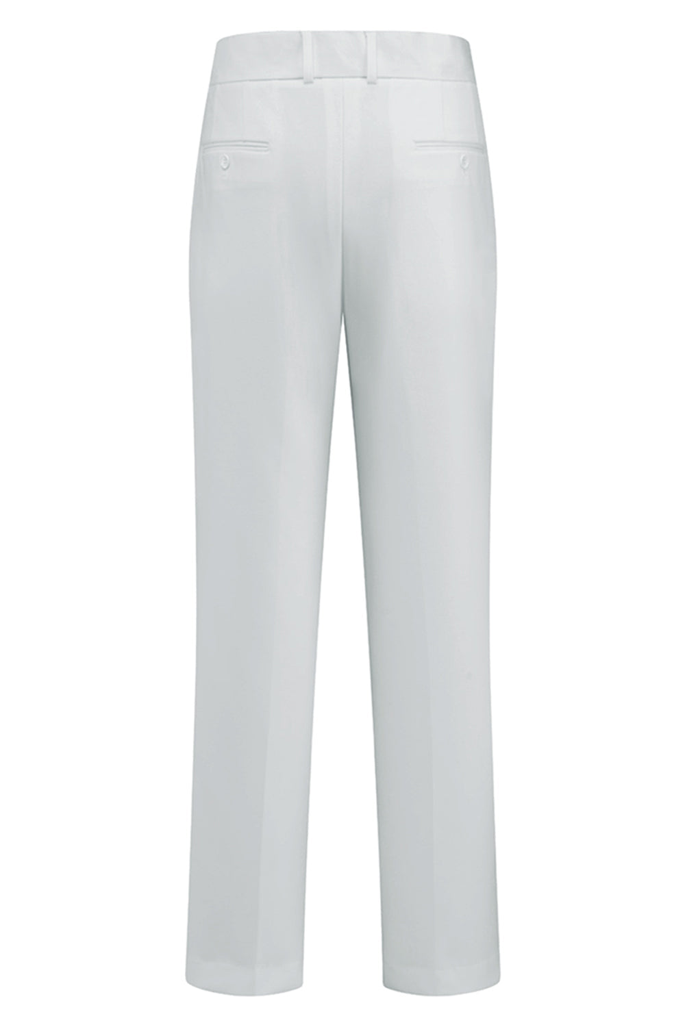 Peak Lapel 3 Piece One Button White Men's Wedding Suits