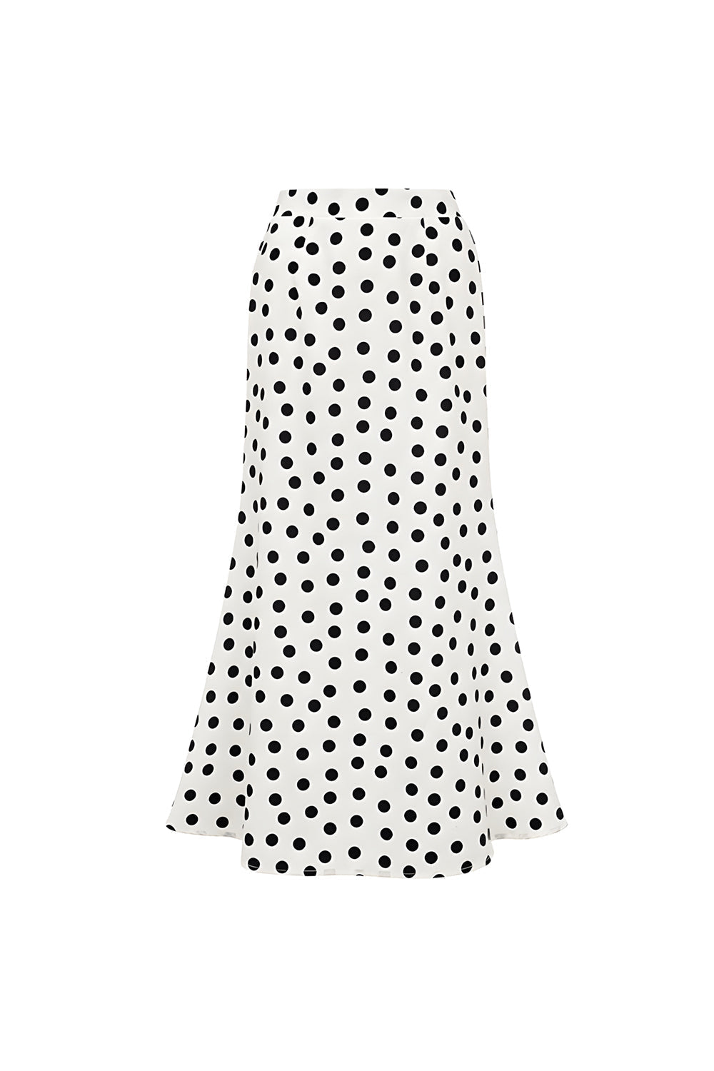 Maillot de bain 2 pièces avec découpe et épaule dénudée, blanc à pois noirs, avec paréo