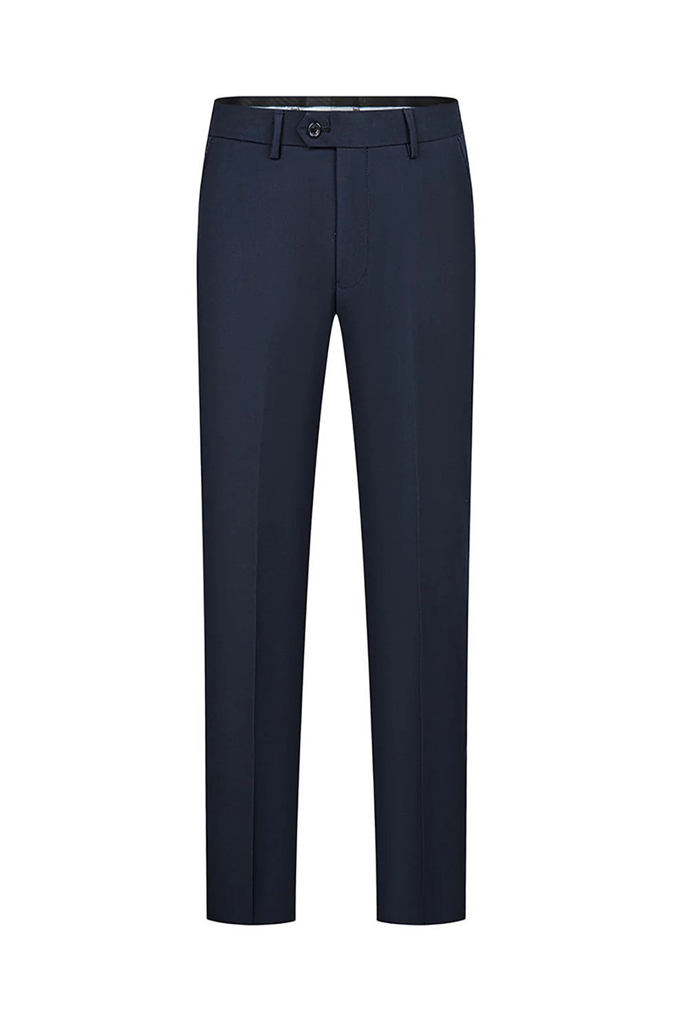 Black Double-Breasted Peaked Lapel 3-Piece Men's Suit