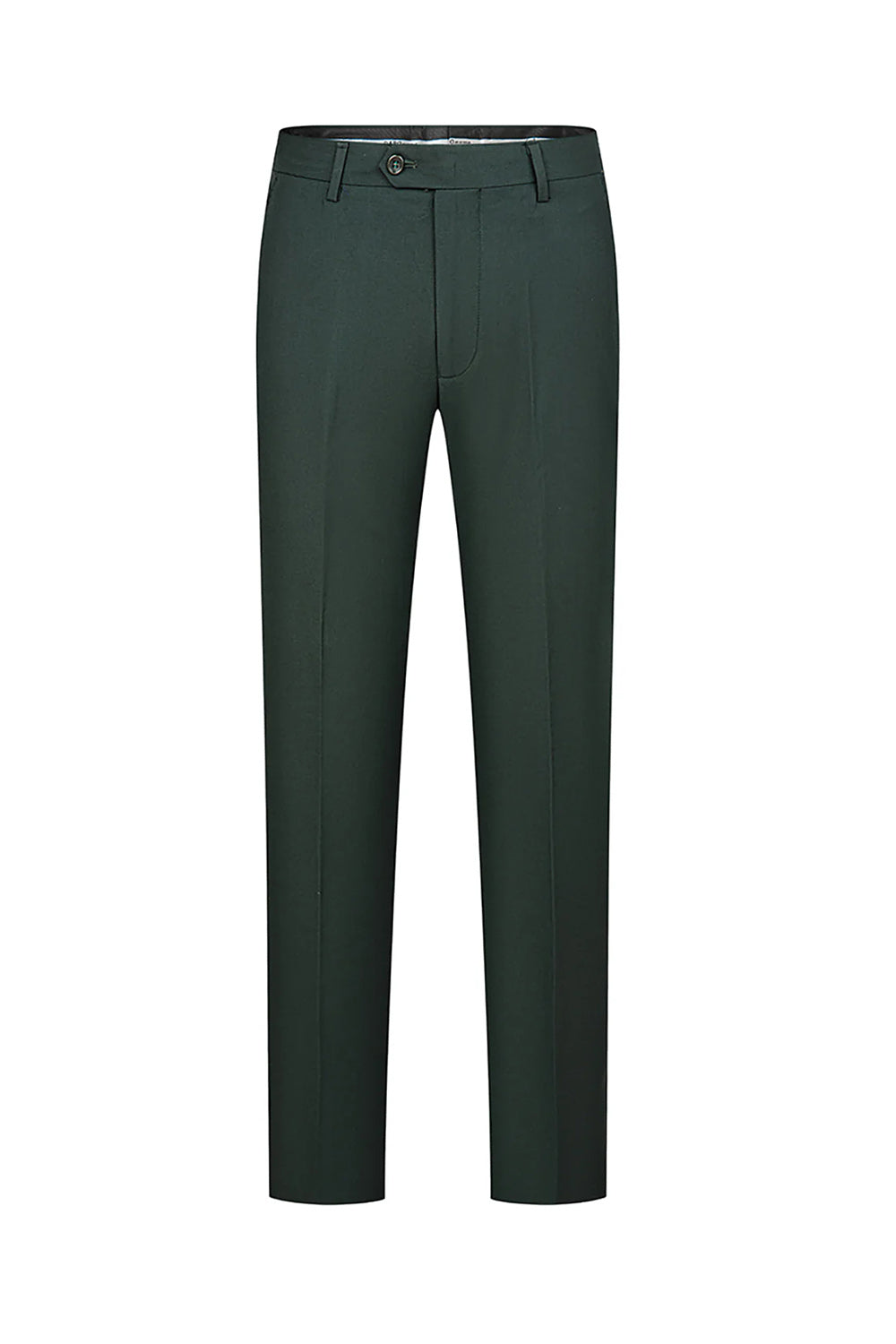 Black Double-Breasted Peaked Lapel 3-Piece Men's Suit