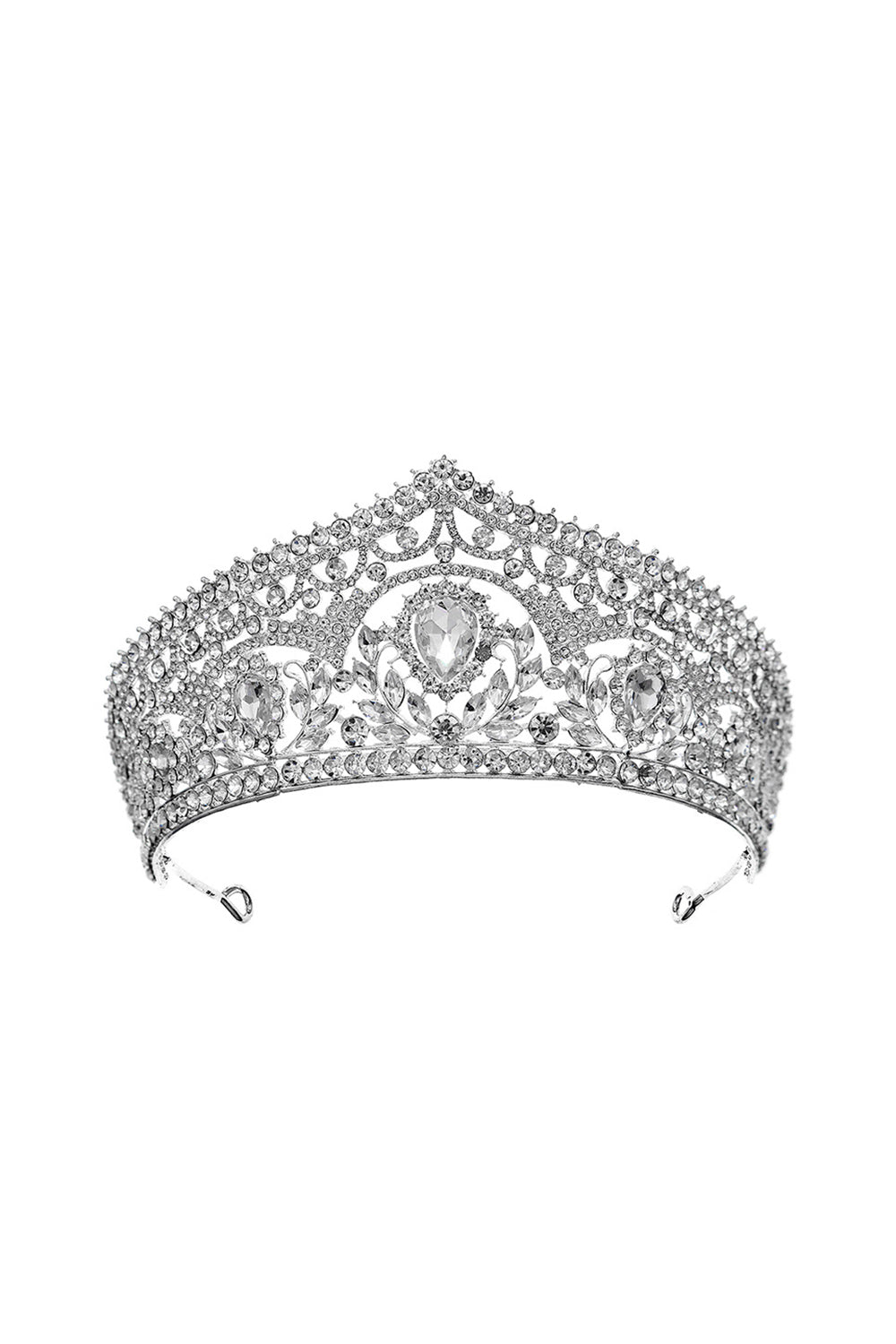 Luxury Crystal Princess Golden Crown Tiara