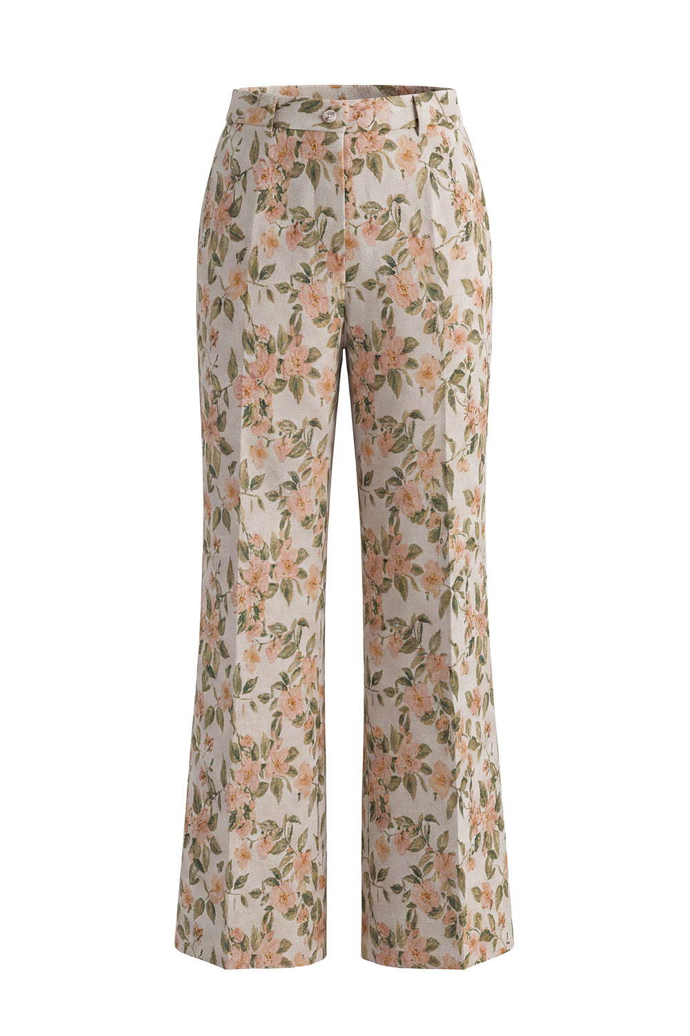 Peak Lapel Grey Blue 2 Piece Single Breasted Floral Women Suits