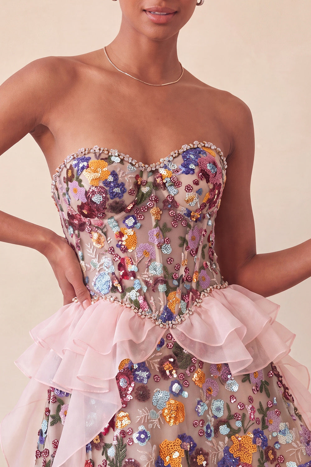 Sage Green Sweetheart Corset A-Line Short Homecoming Dress with Sequins