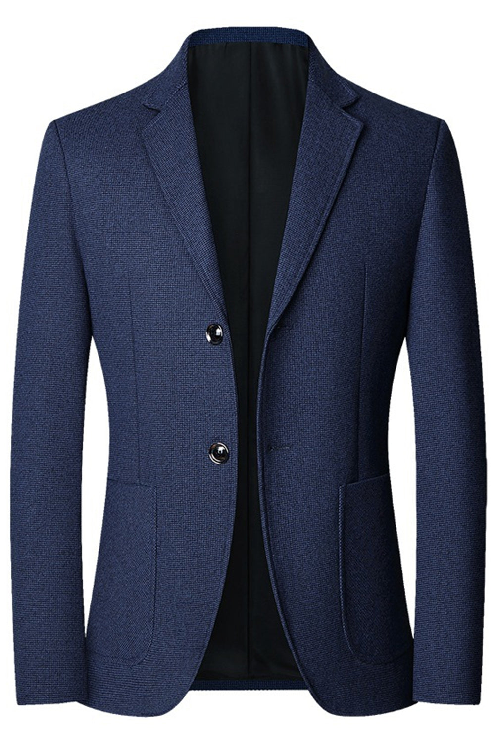 Notch Lapel Brown Single Breasted Men's Prom Blazer