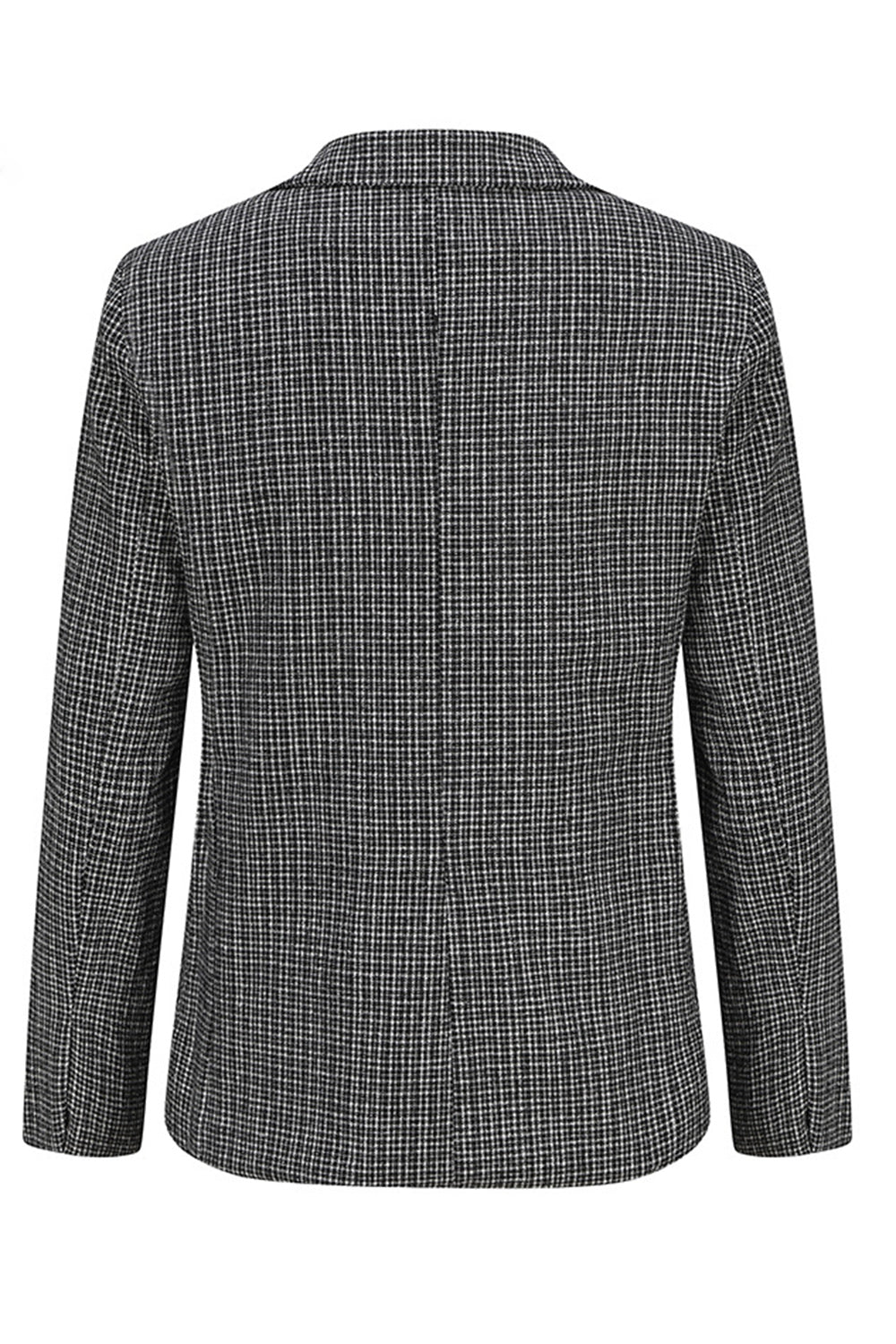 Brown Peak Lapel Double-Breasted Men's Prom Suit Jacket