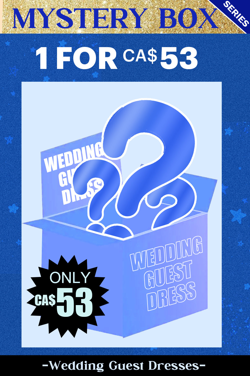 VERANOMUSE MYSTERY BOX of 1Pc Wedding Guest Dress