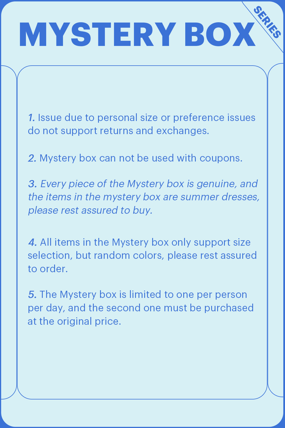 VERANOMUSE MYSTERY BOX of 2Pc Summer Dresses