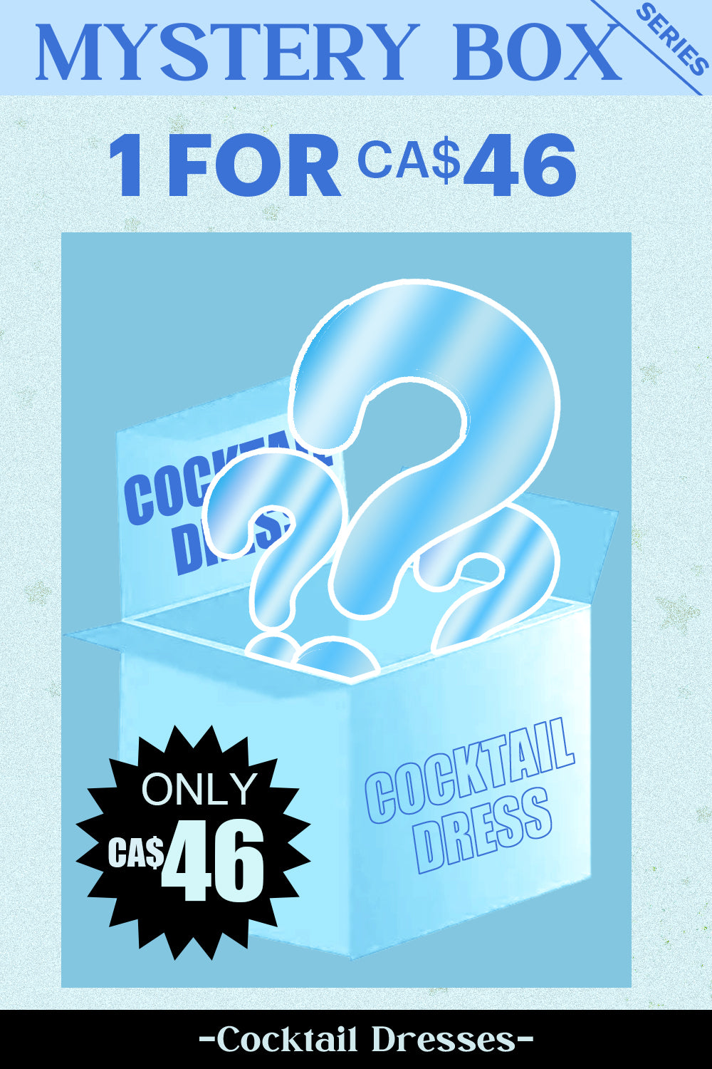 VERANOMUSE MYSTERY BOX of 1Pc Cocktail Dress