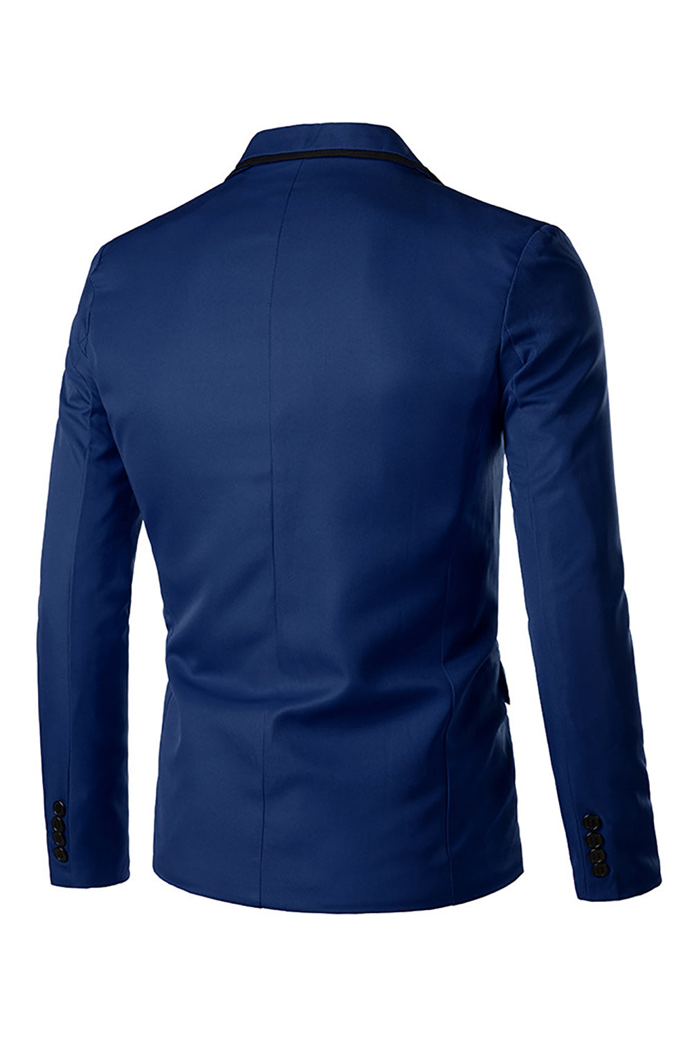 Blazer de bal homme rose à revers crantés