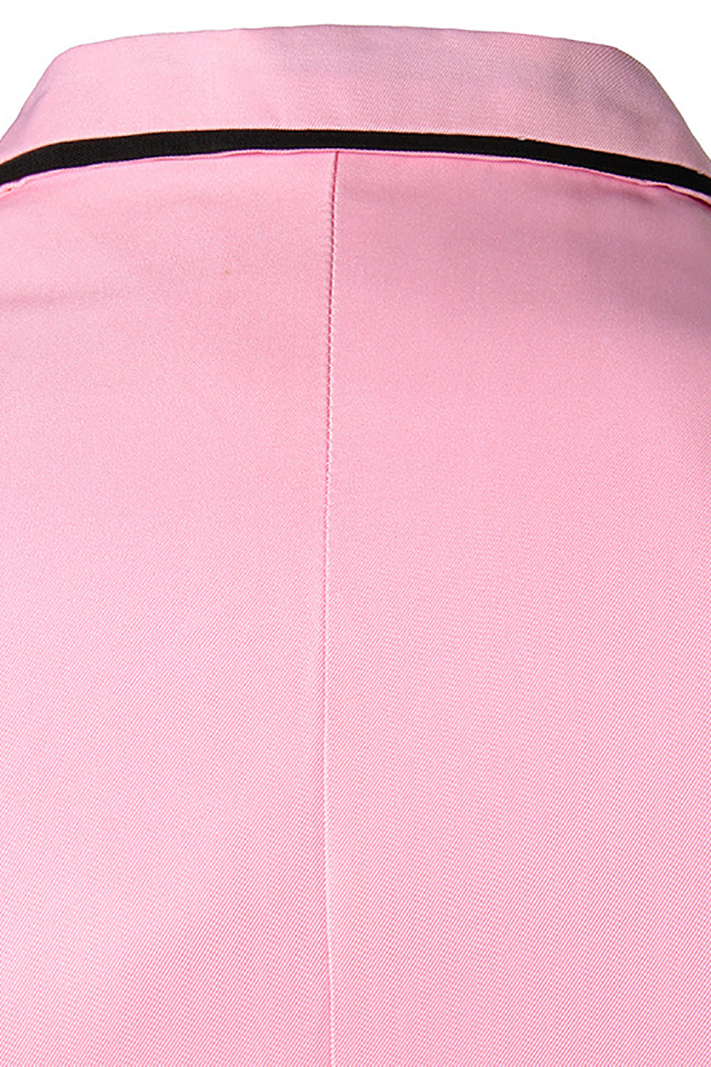 Blazer de bal homme rose à revers crantés