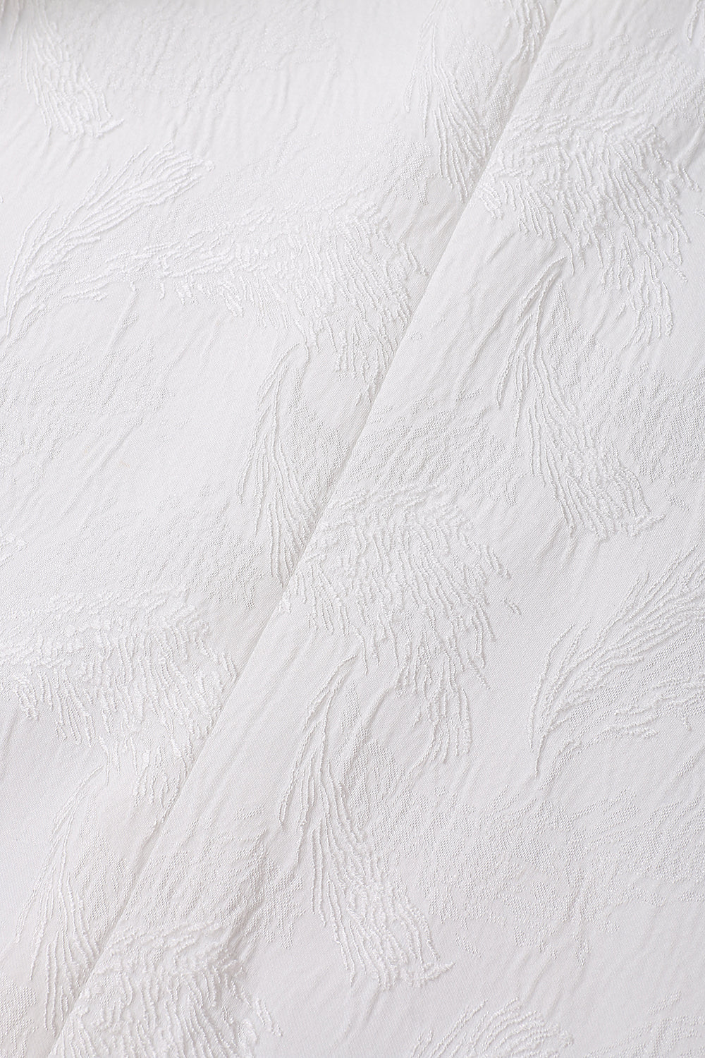 Costumes blancs jacquard à double boutonnage pour homme, 2 pièces