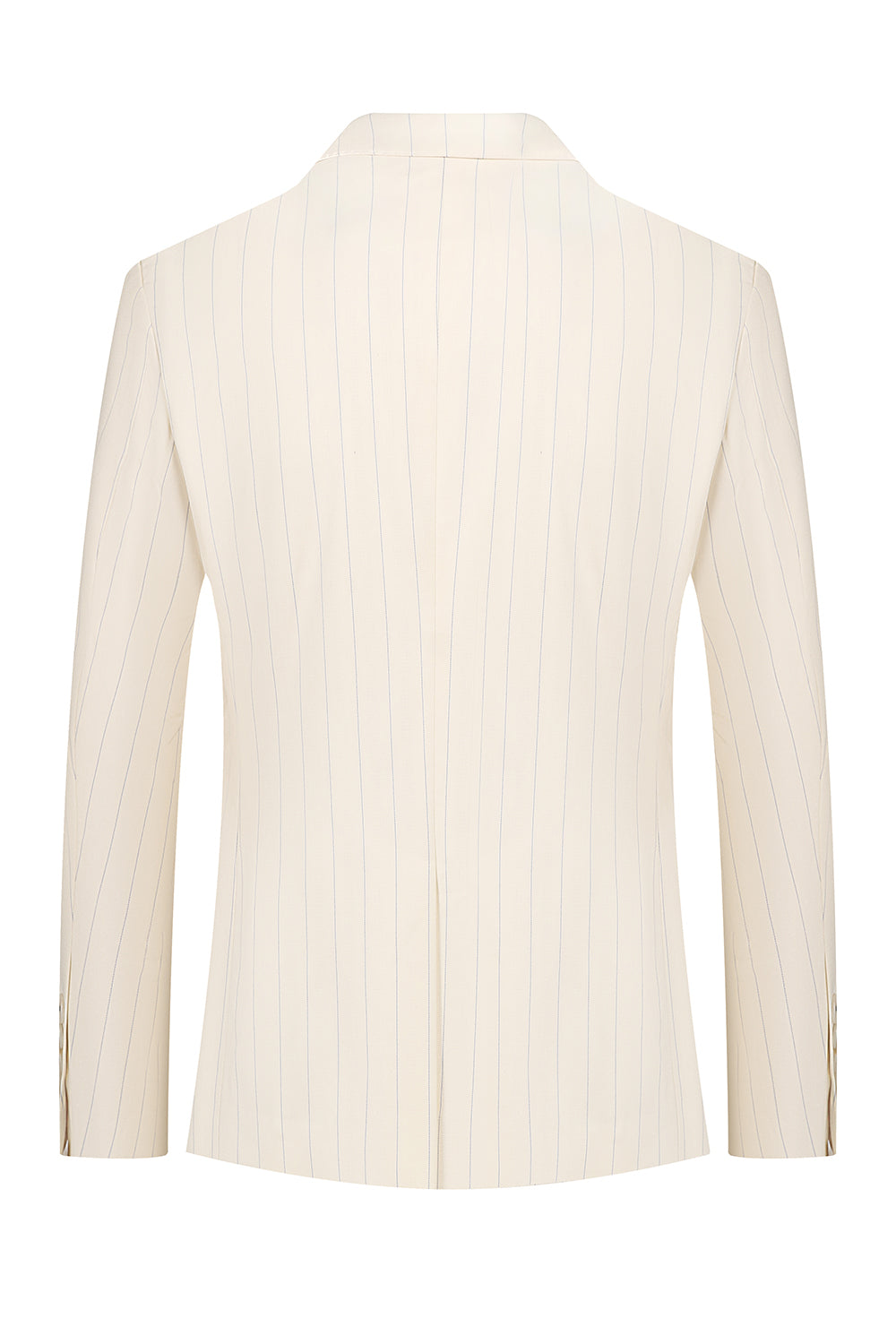 Costumes de bal pour homme 3 pièces rayés blancs