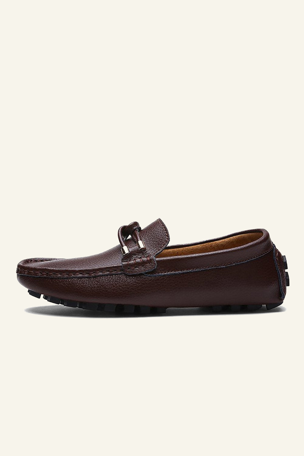 Chaussures pour hommes style britannique à enfiler sans lacets