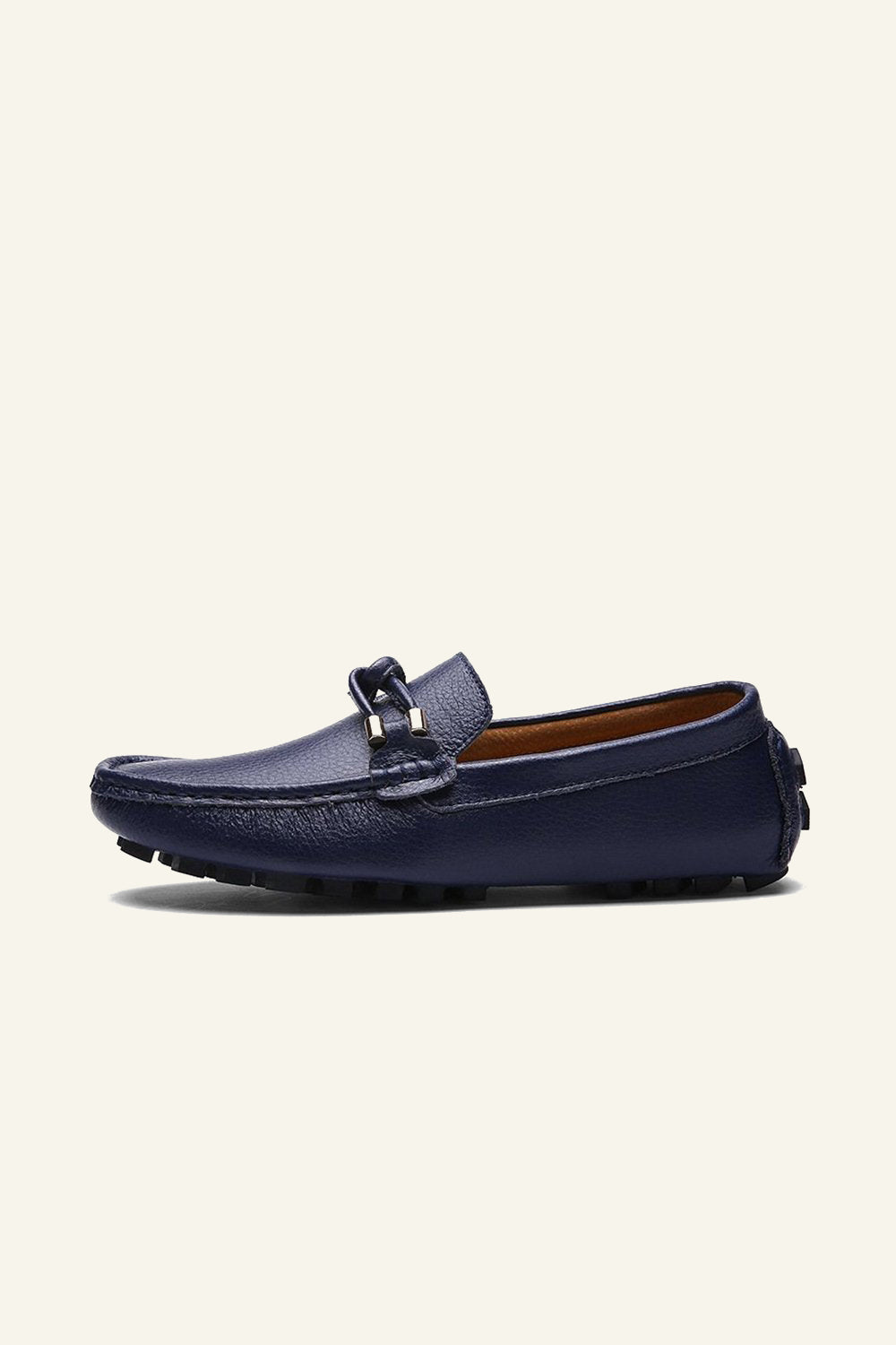 Chaussures pour hommes style britannique à enfiler sans lacets