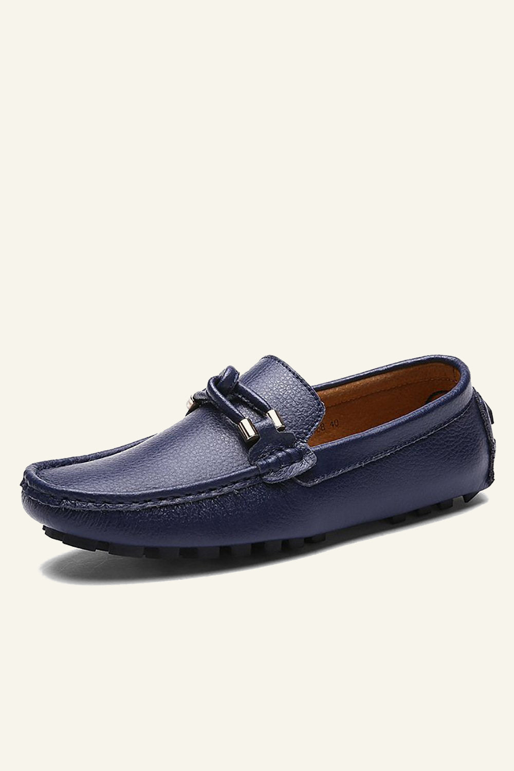 Chaussures pour hommes style britannique à enfiler sans lacets
