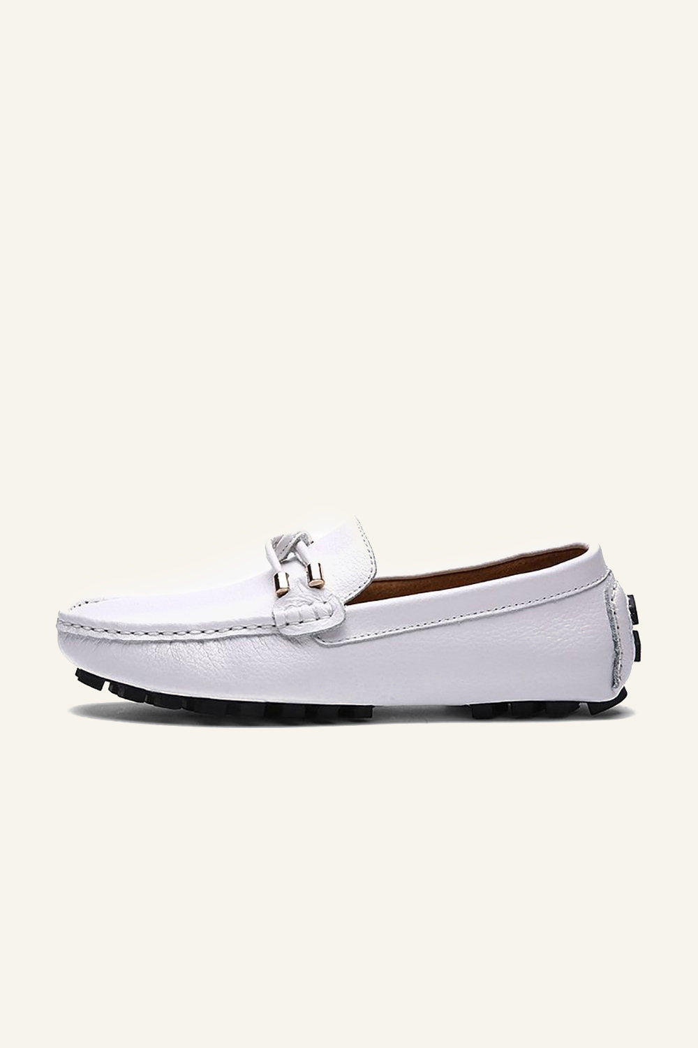 Chaussures pour hommes style britannique à enfiler sans lacets