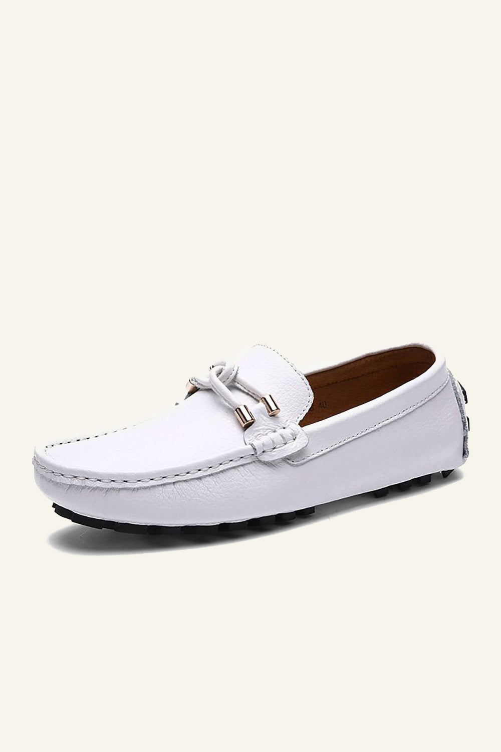 Chaussures pour hommes style britannique à enfiler sans lacets