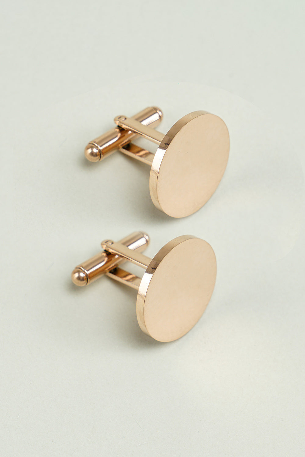 Boutons de manchette smoking dorés pour hommes