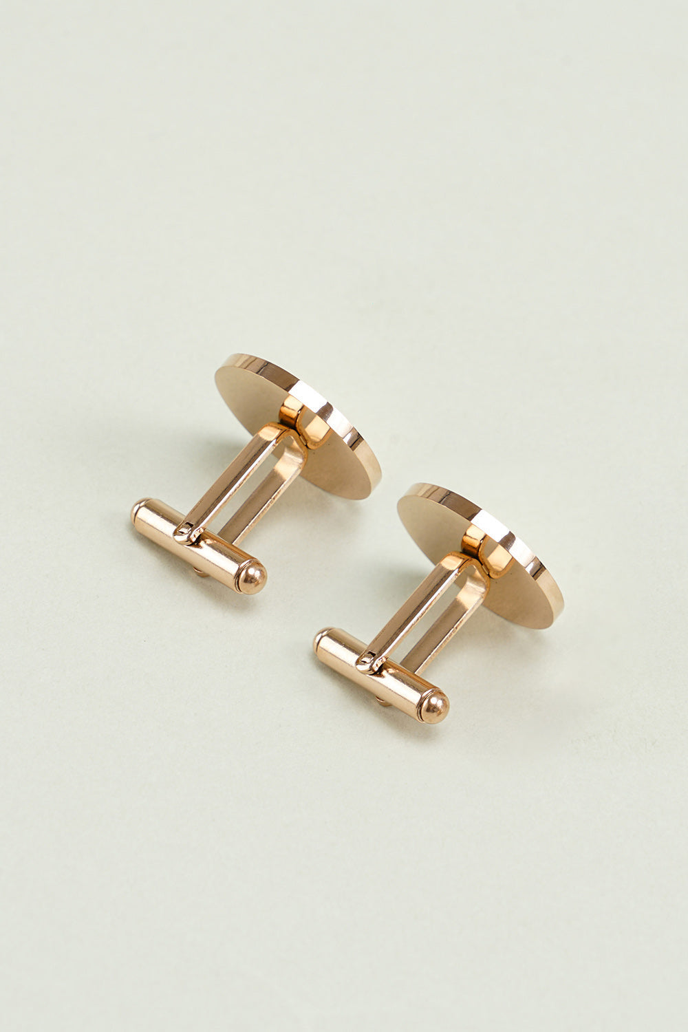 Boutons de manchette smoking dorés pour hommes