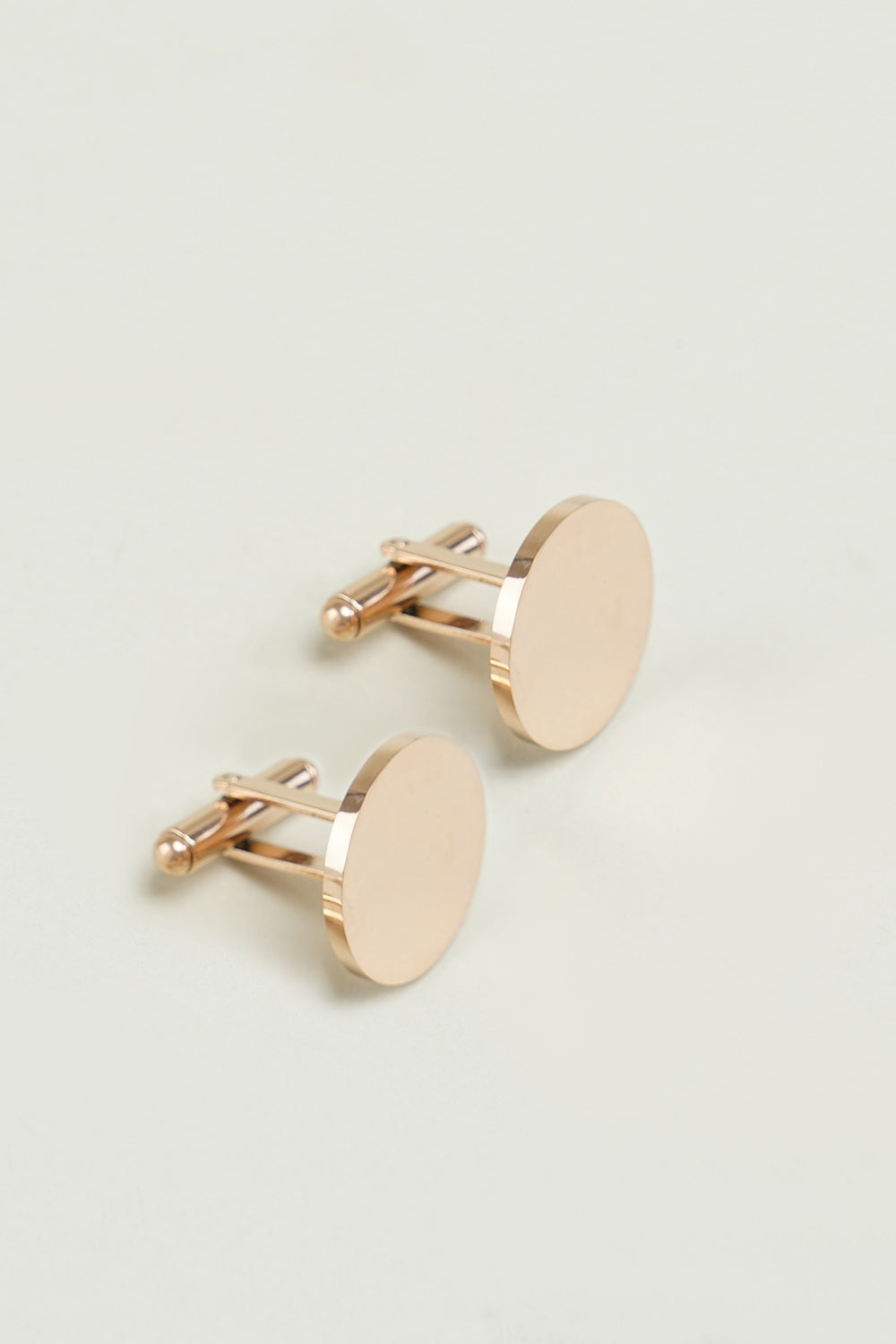 Boutons de manchette smoking dorés pour hommes
