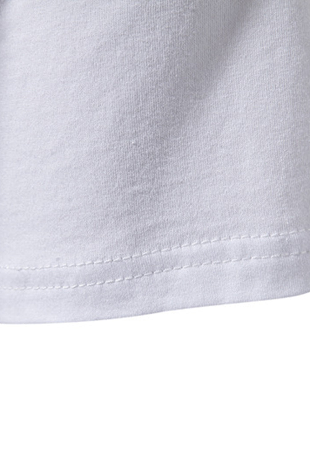 Black Slim Fit Short Sleeve Tops for Men