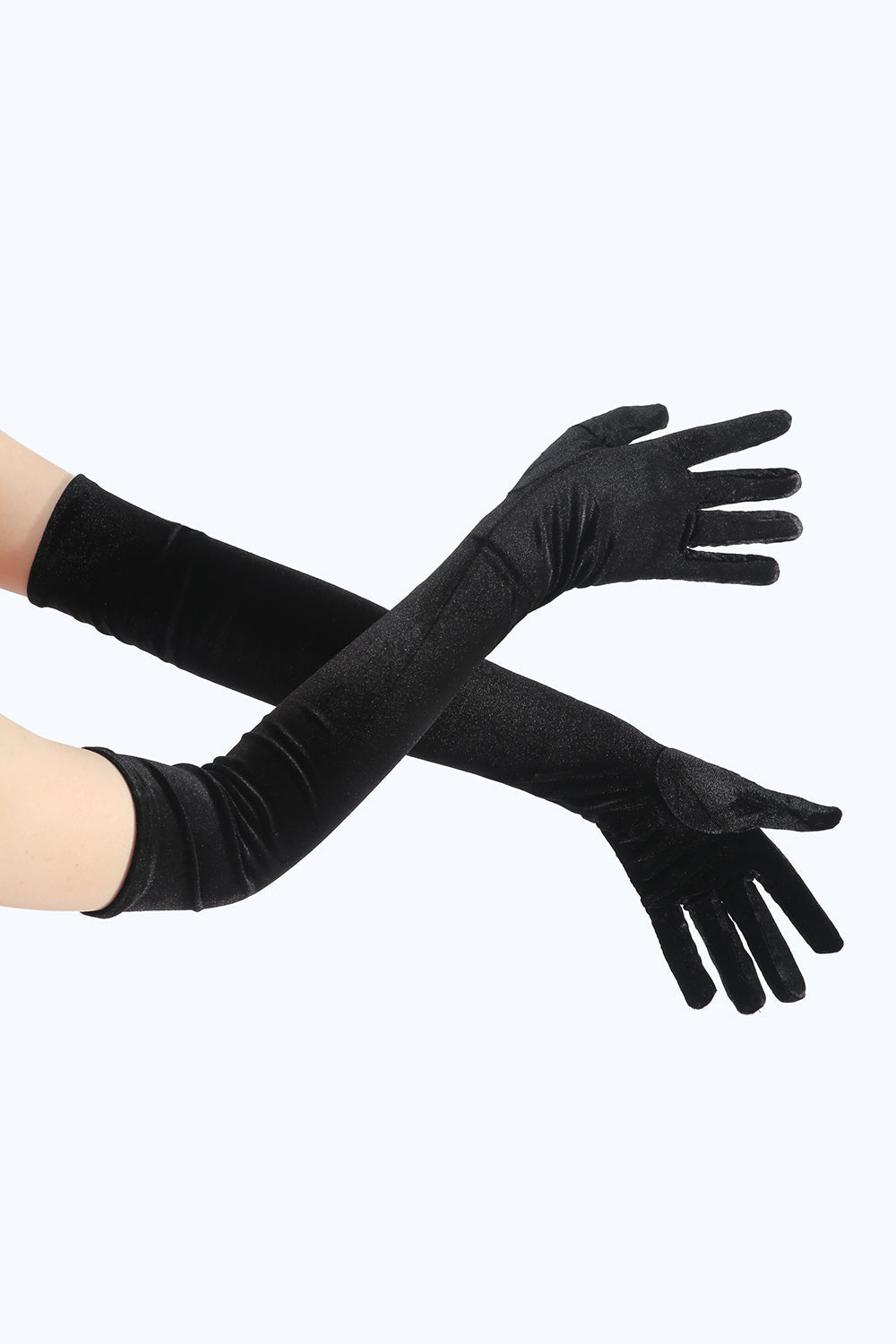 Gants de soirée noirs des années 1920