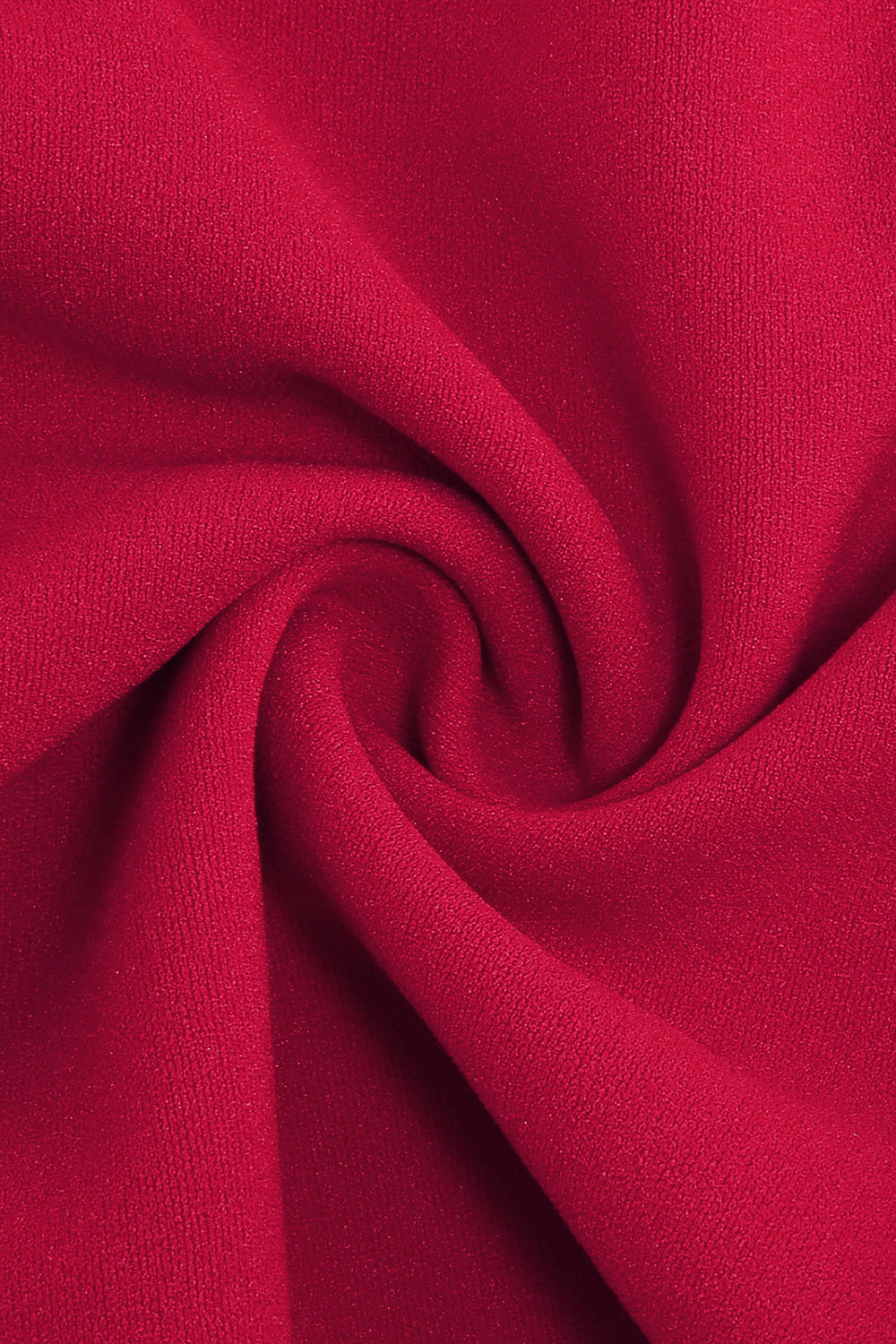Robe moulante vintage rouge années 60
