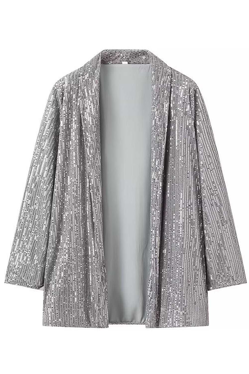 Ensemble deux pièces à sequins noirs scintillants pour femme