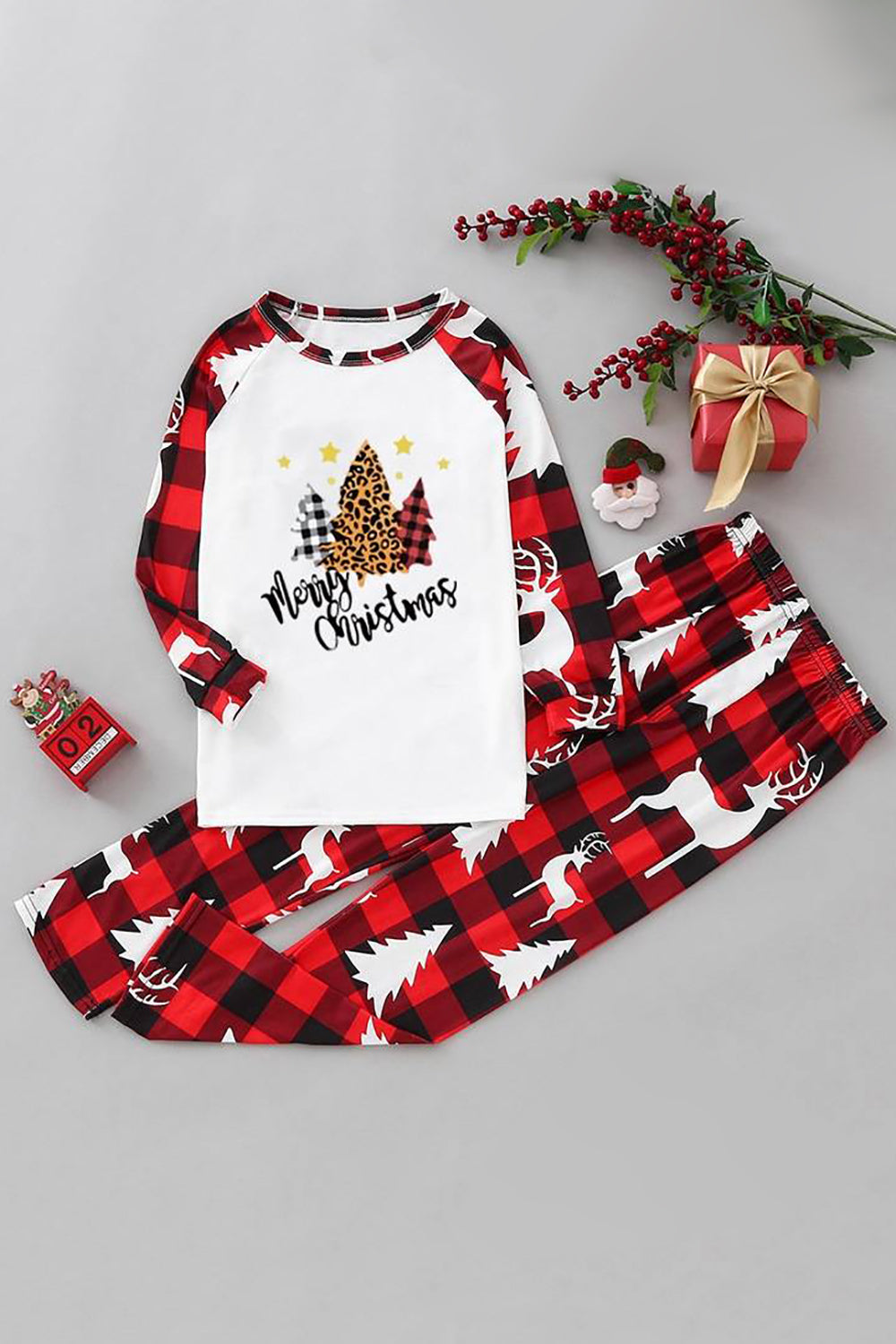 Christmas Family Matching Sleepwear Pajama Sets