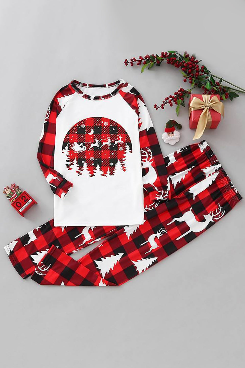 Christmas Family Matching Sleepwear Pajama Sets
