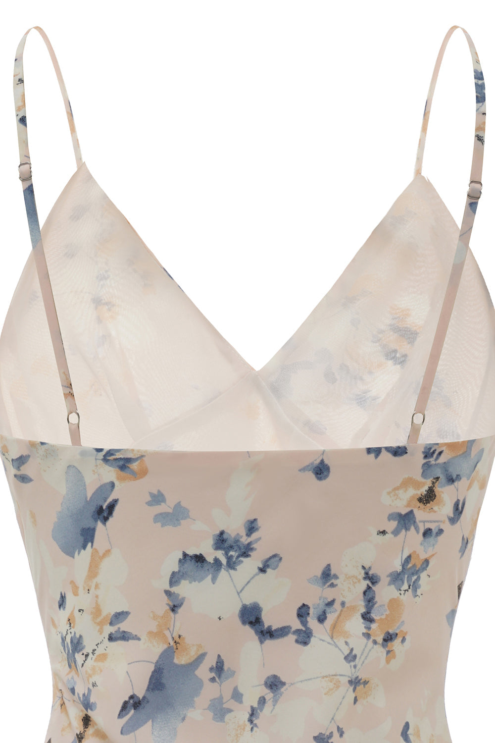 Robe d'été blanche à imprimé floral violet