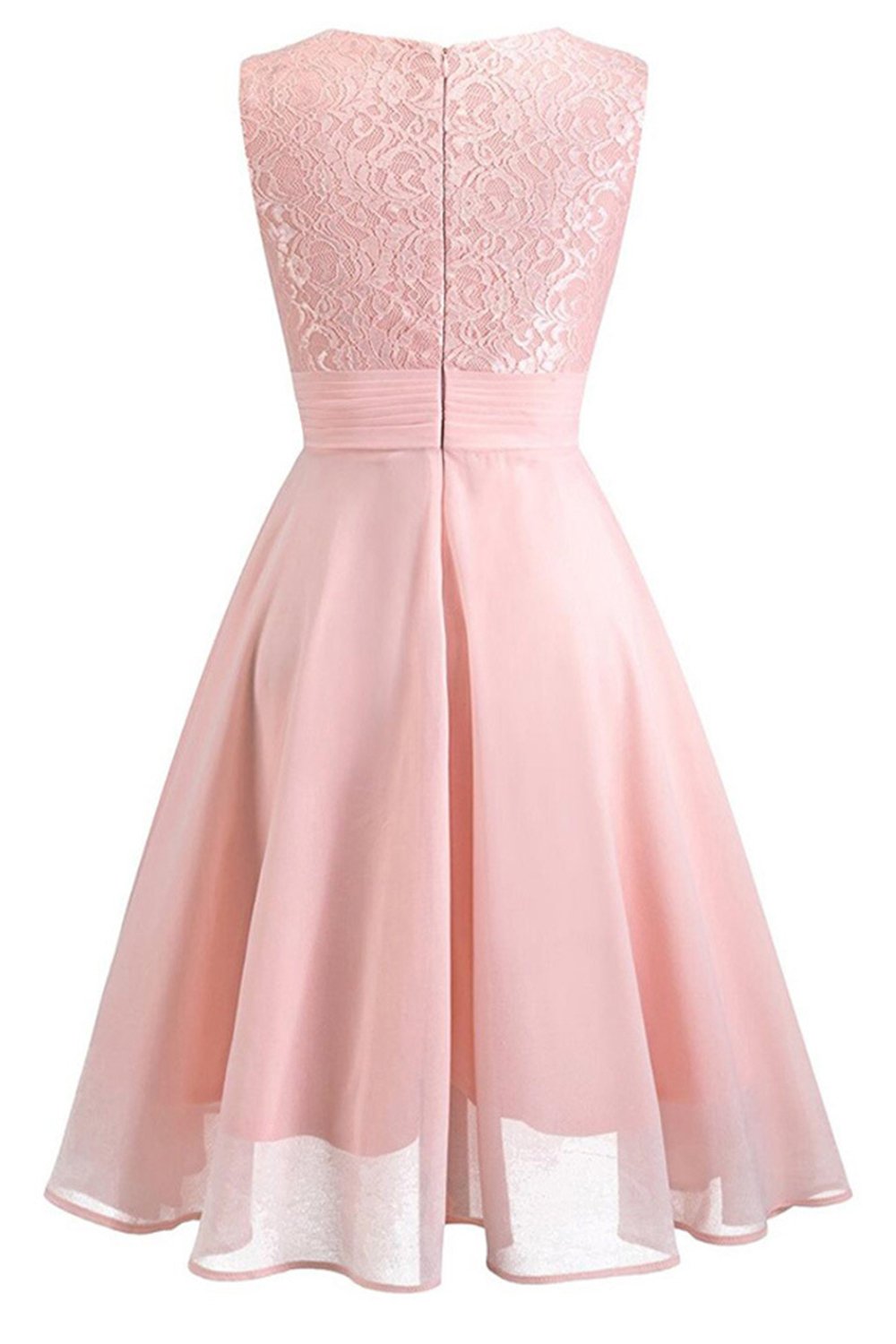 Robe de soirée de mariage en dentelle marine avec volants