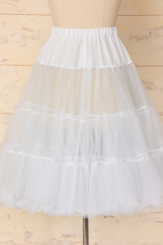 Jupon en Tulle Blanc
